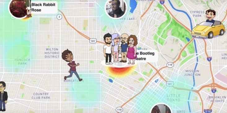 How Snap Map Chooses Actionmoji For Your Bitmoji