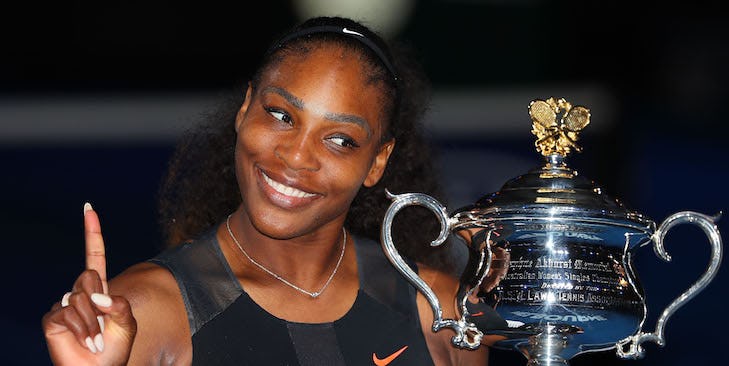 venus williams mic drop