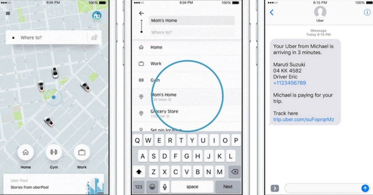 Uber Update Lets You Request A Ride For Loved Ones From Your Phone