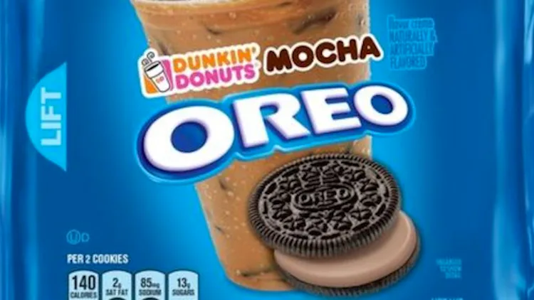 Oreo & Dunkin' Donuts Released Mocha-Flavored Oreos
