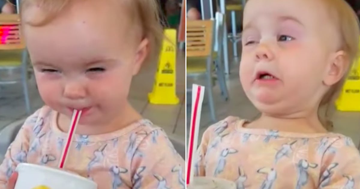 Video Of Girl Trying Soda For The First Time Is All Of Us At Happy Hour Video Of Girl Trying Soda For The First Time Is All Of Us At Happy Hour