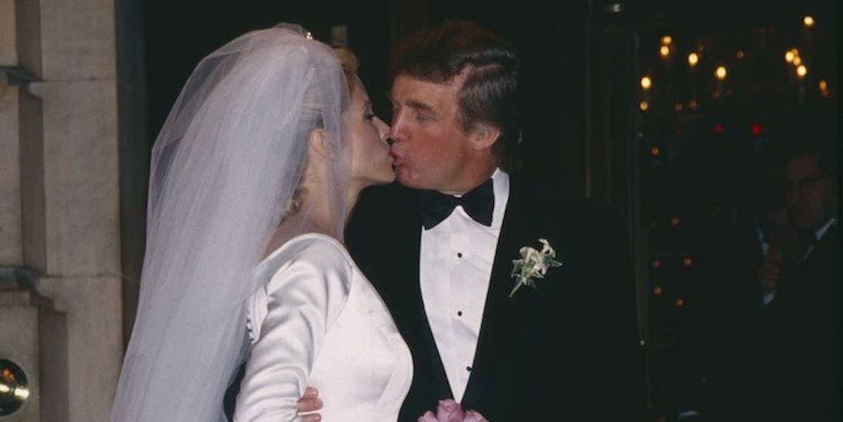 Photos Of Donald Trump S Weddings Show They Were Extravagant Affairs