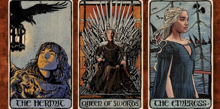 Game Of Thrones' Tarot Deck Has Arya On The Death Card