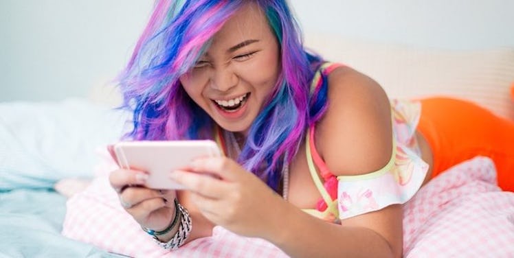 Woman realizes sexting can be sexually empowering.