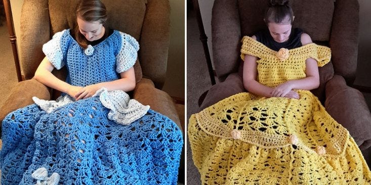 crochet princess dress pattern