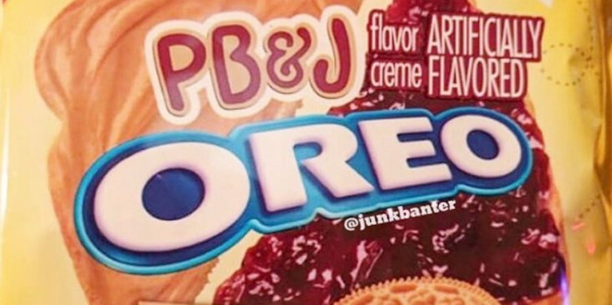 PBJ Oreos Exist And Theyll Be Your Favorite Lunchtim