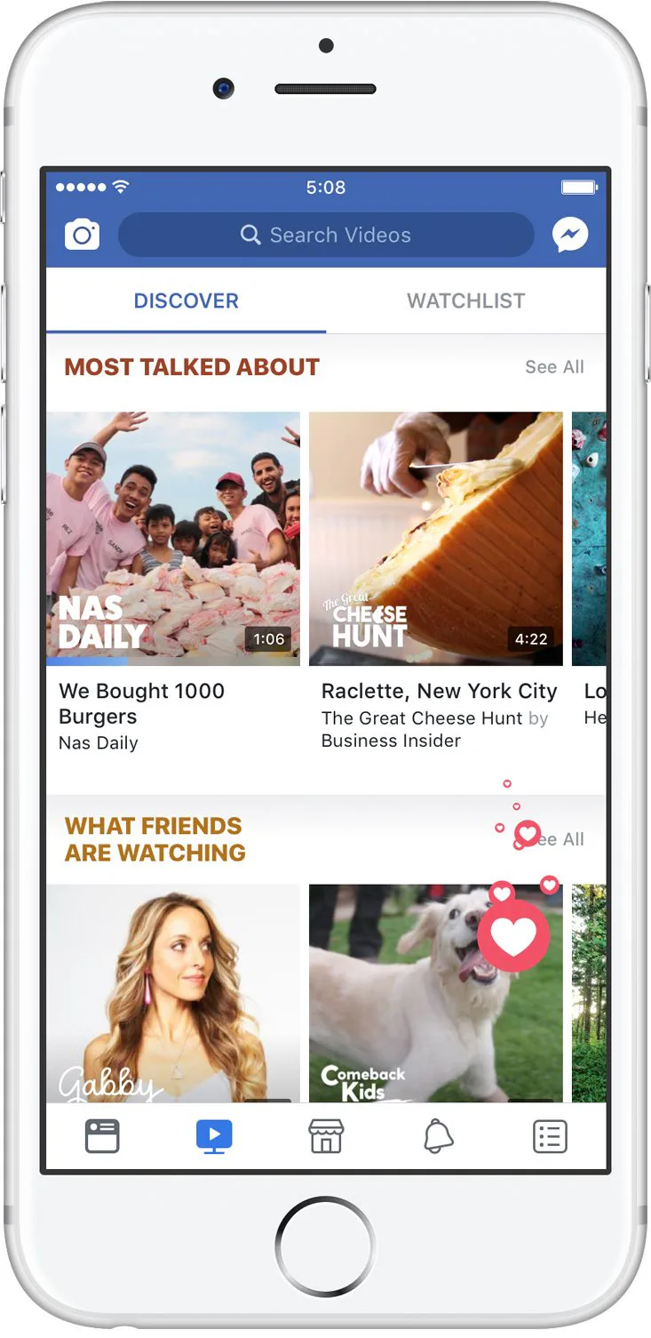 How To Use “Watch” On Facebook To Find New TV Shows