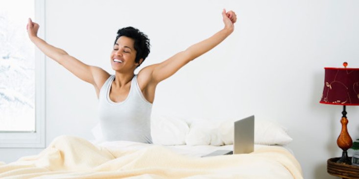 8 Morning Stretches To Wake You Up From The Moment You Roll Out Of Bed