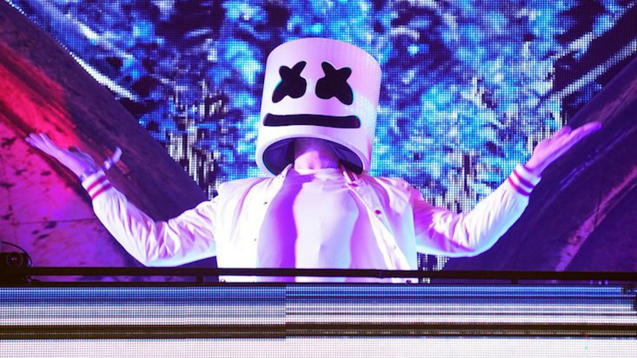 What Does Marshmello Look Like? Here's What's Under The Mask