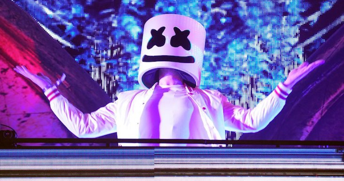 What Does Marshmello Look Like Here S What S Under The Mask