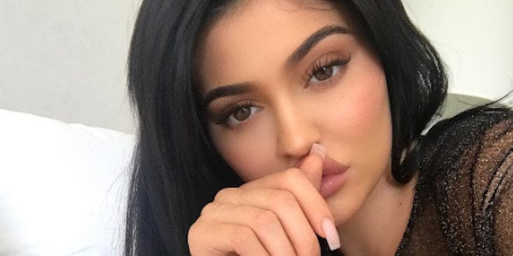 Why Did Kylie Jenner Get Lip Injections The Star Was Made Fun Of   Kylie Jenner Lips 