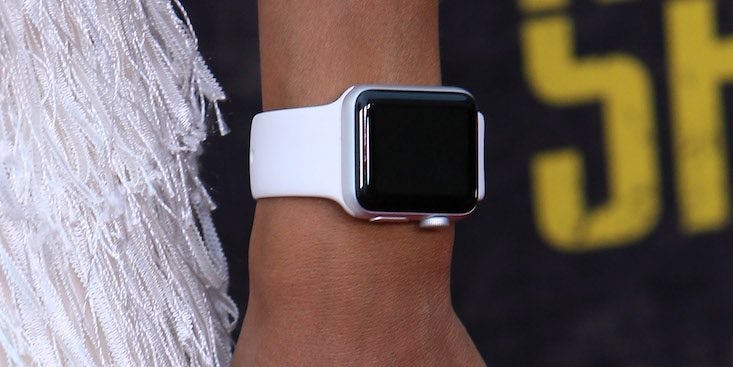 White apple watch online 3