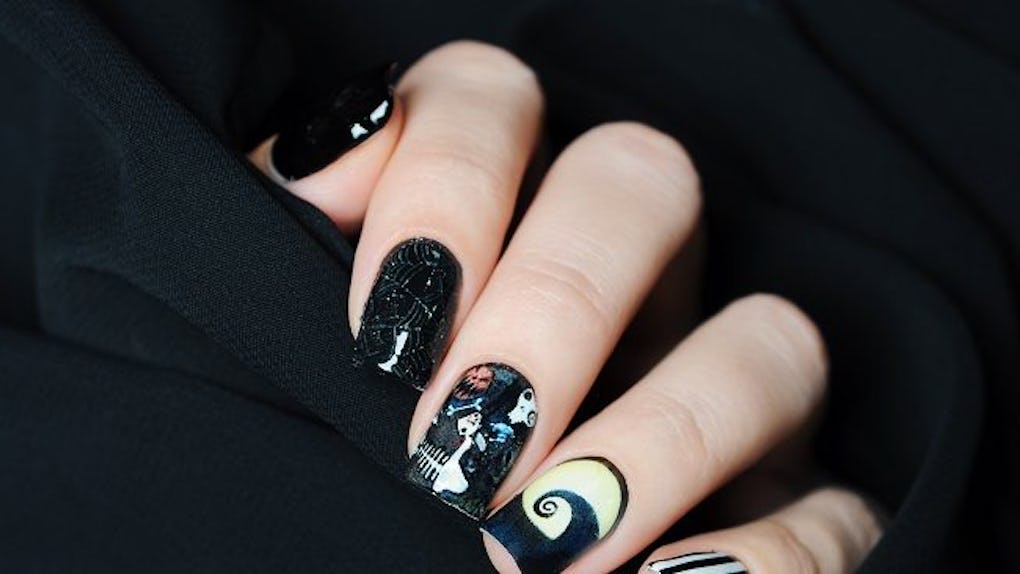7 Halloween Nail Designs Perfect For Your Black Dress Costume