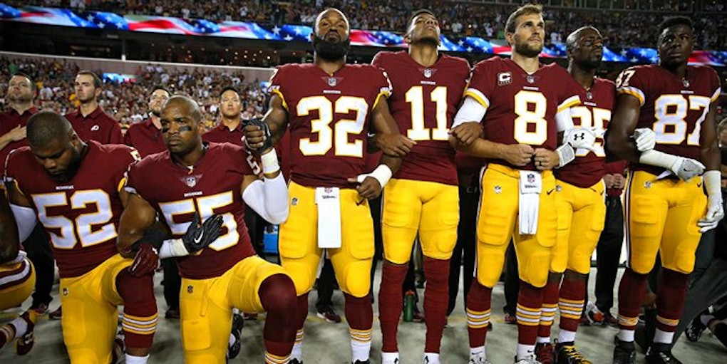 Why Are Nfl Players Protesting The National Anthem Theyre