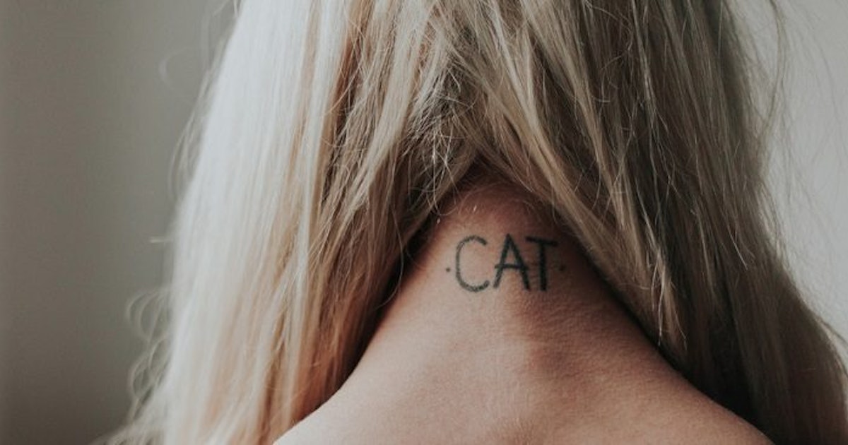 9 Cat Tattoo Ideas For The Sisters Who Are Obsessed With Their Adorable  Feline