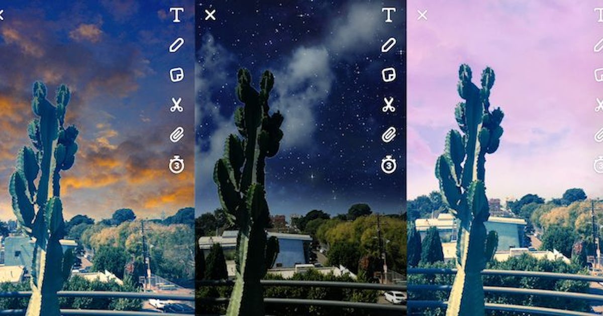 How To Use Sky Filters On Snapchat For The Prettiest Scenic Snaps