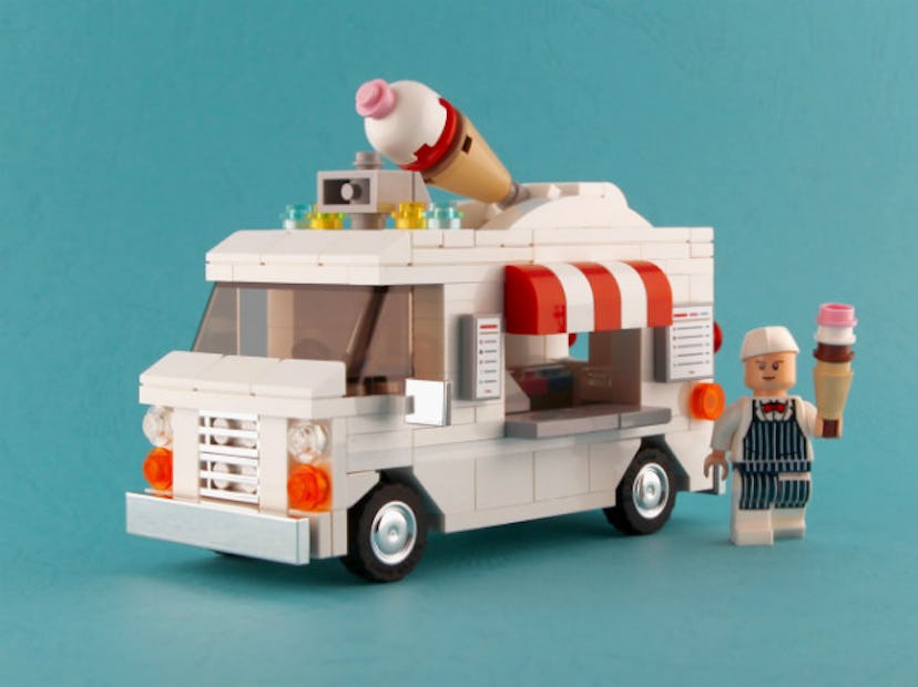 The Ice Cream Truck (300 Pieces) -- crowdfunded lego sets
