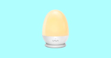 The VAVA Home Kids' Night Light on a blue background 