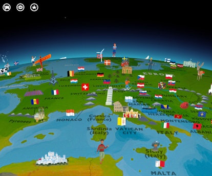 Barefoot World Atlas -- road trip apps