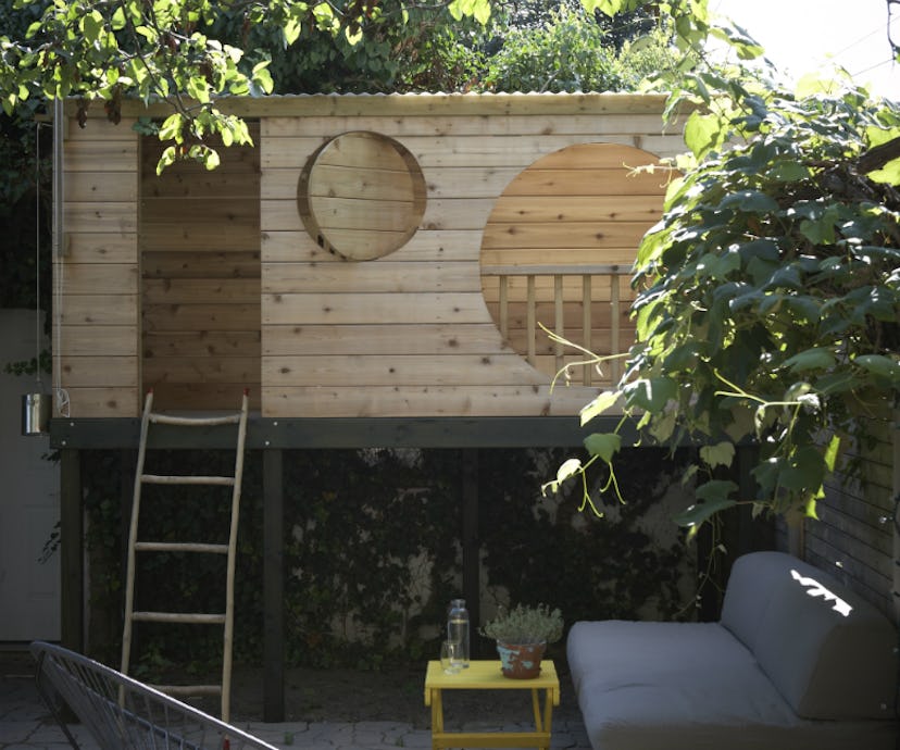 Daniel Leibu's and Alexandra Flynn's Playhouse -- backyard playhouses