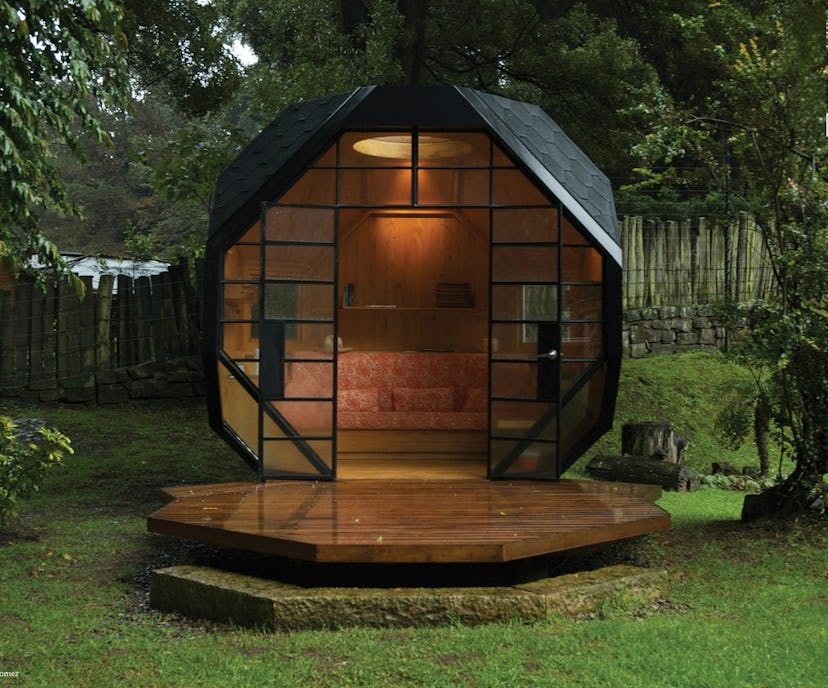 Polyhedron Playhouse -- backyard playhouses