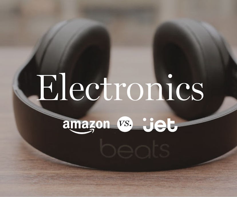 amazon vs. jet -- electronics