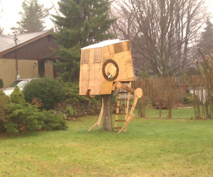 Star Wars AT-ST -- tree houses