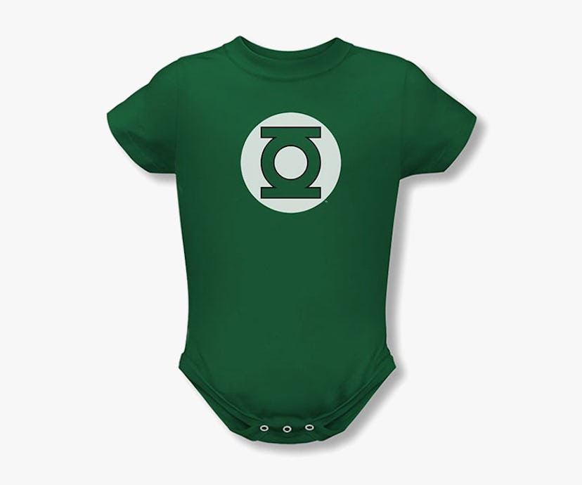 Green Lantern Infant Snapsuit -- superhero toys & gear