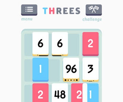 Threes -- math apps