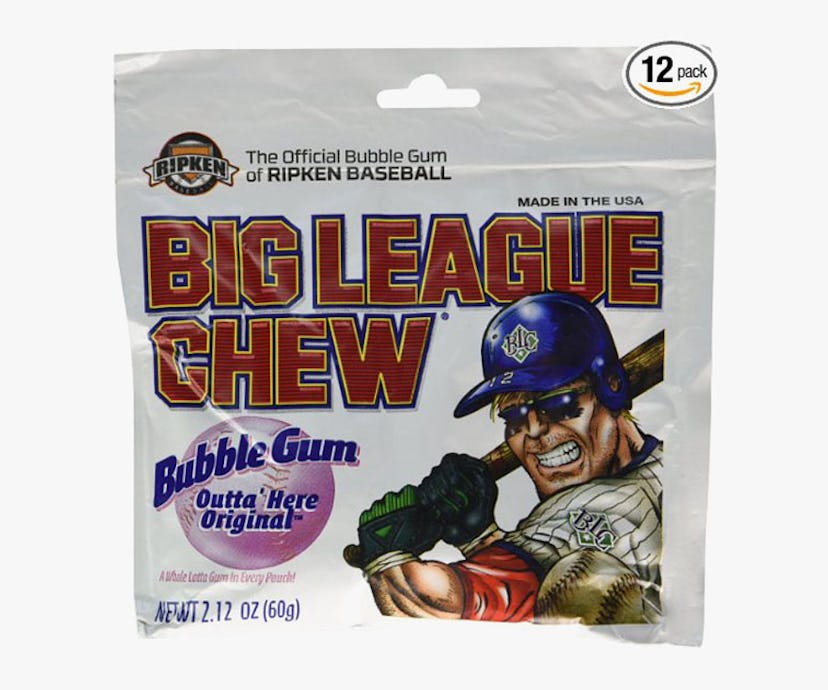 Big League Chew, Pack Of 12 -- kids baseball equipment