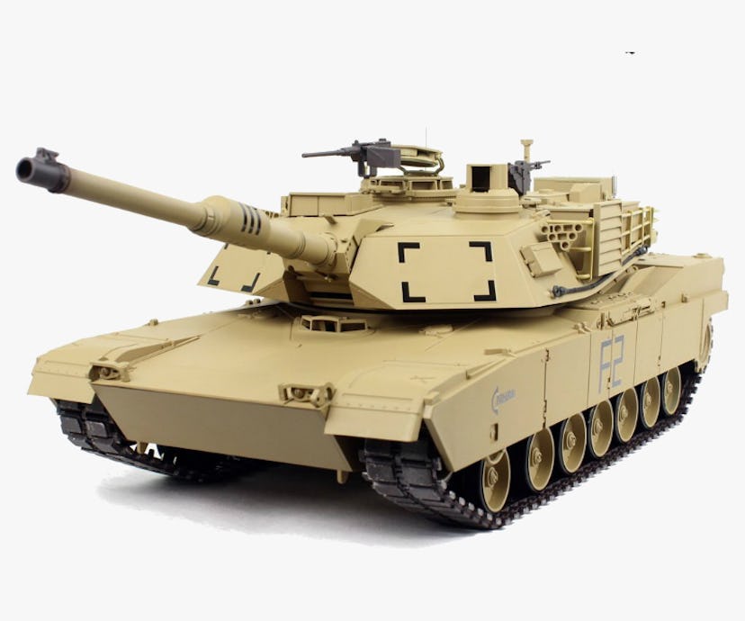 M1A2 Abrams Airsoft RC Tank -- toys for dads