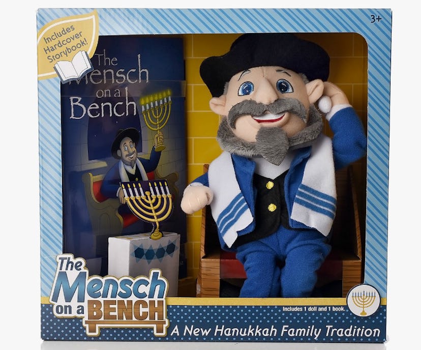 Mensch On A Bench -- hannukah gifts for kids and families