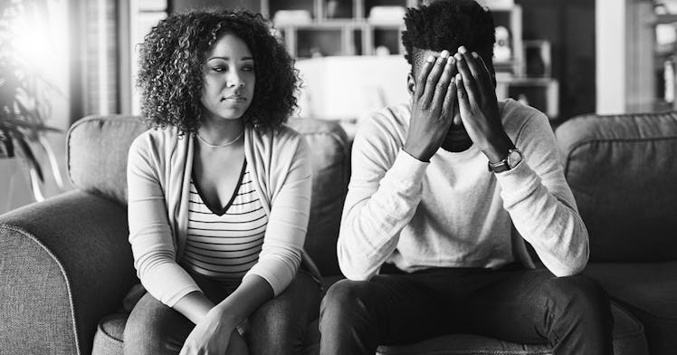 Spouse criticizing husband's parenting.