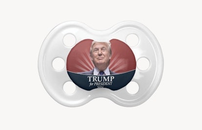 Trump Pacifier -- political gear for babies