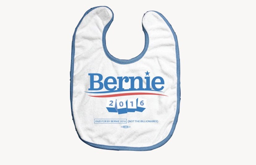 Bernie Sanders Bib -- political gear for babies