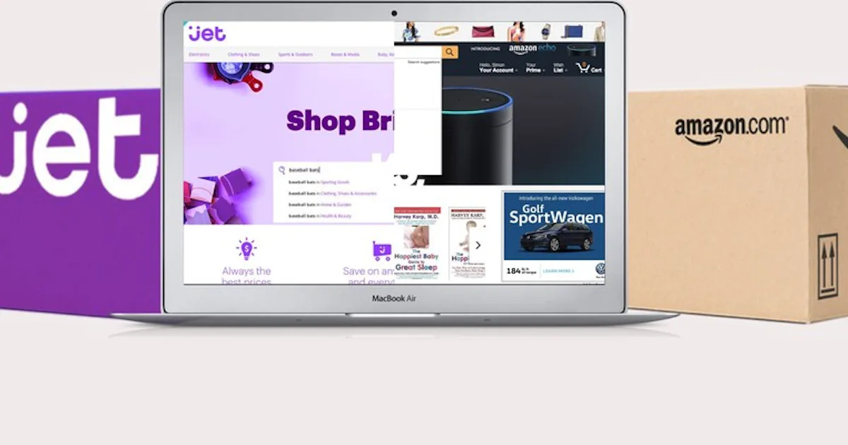 Jet vs. Amazon: Price Comparison Amazon