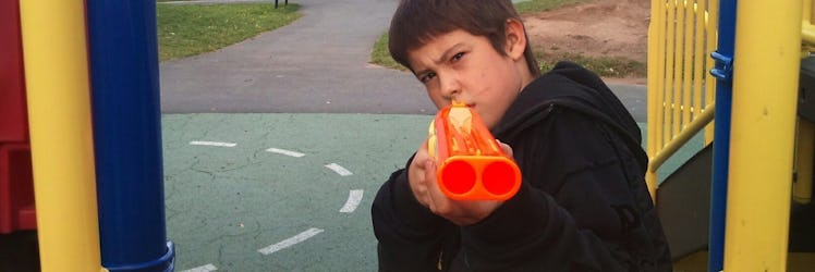 letting kids play with toy guns