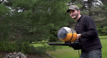 How To Make A Cheese Ball Machine Gun