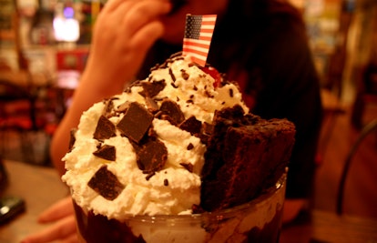 Ice cream served at Jaxson’s Ice Cream Parlour