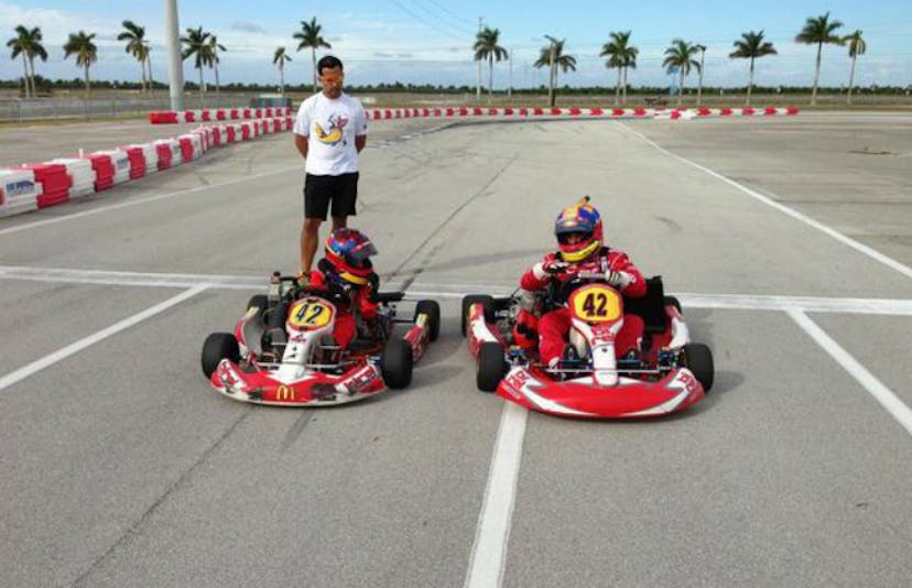 How To Go Kart Race With Your Kid
