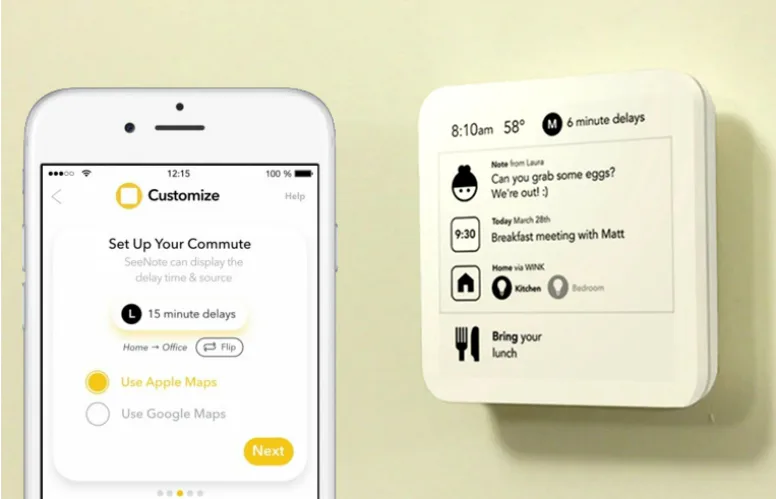 SeeNote Digital Sticky Note Is A Modern-Day Post-It