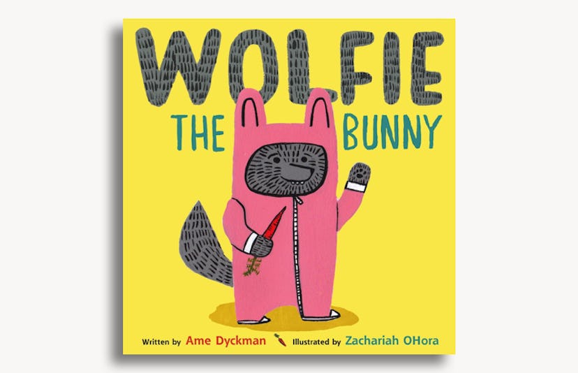 The cover of 'Wolfie The Bunny' by Ame Dyckman