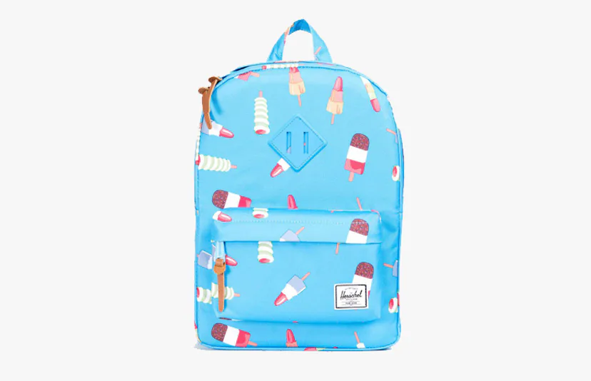 heritage backpack rocks herschel Kids A water bottle pocket expands to fit different sizes Heritage Backpack Youth - Wild