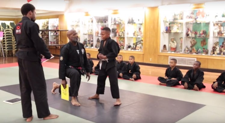 Karate Instructor Teaches Boys To Cry