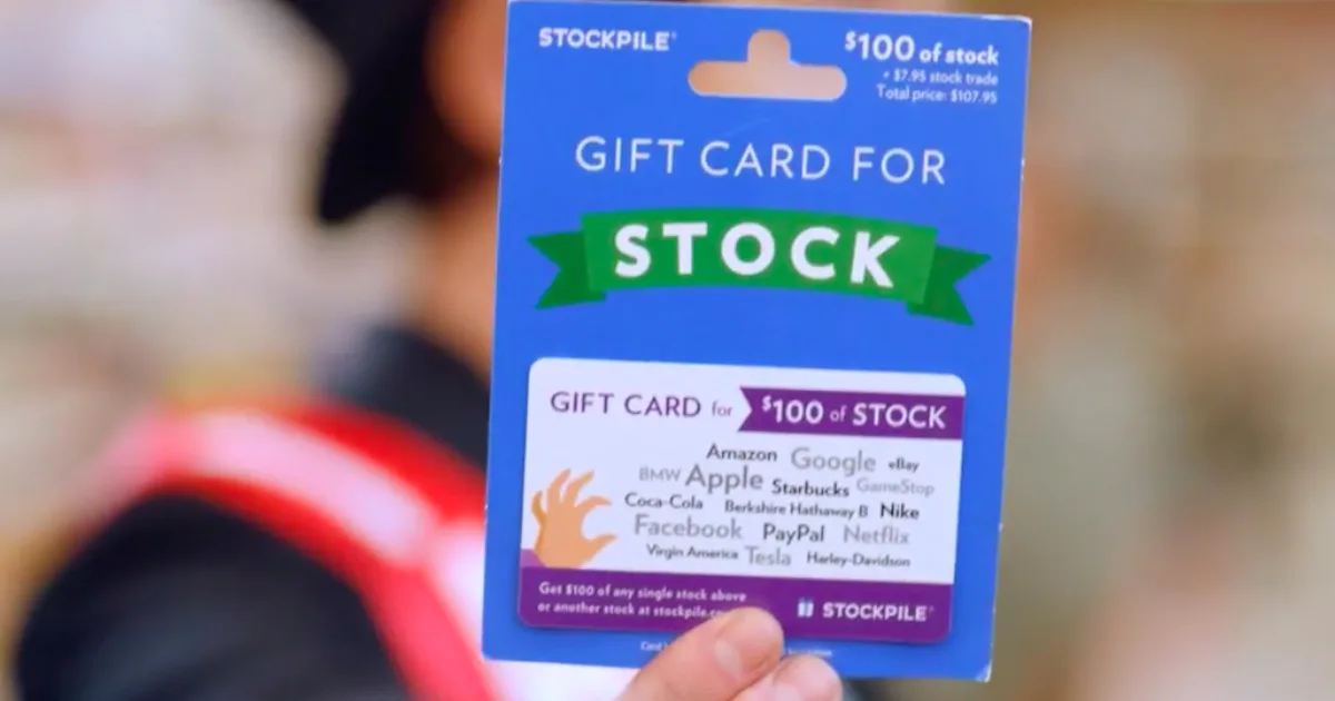 Stockpile: A Gift Card That Lets You Give Shares Of Stock