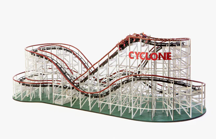 Scale Model Coaster CoasterDynamix Cyclone Is A LEGO-Compatible Scale Model Roller Coaster