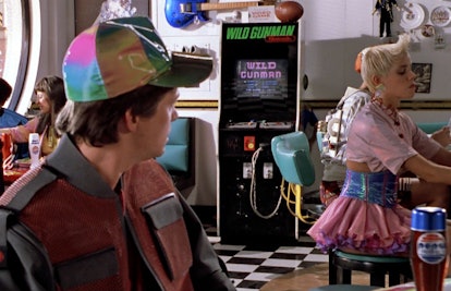 Back To The Future Part 2 Wild Gunman Cafe 80s