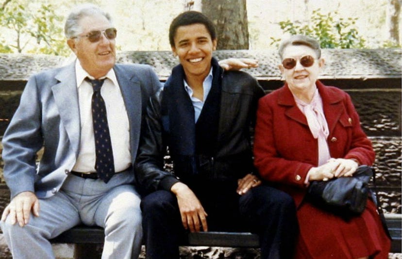 Barack Obama and Grandparents