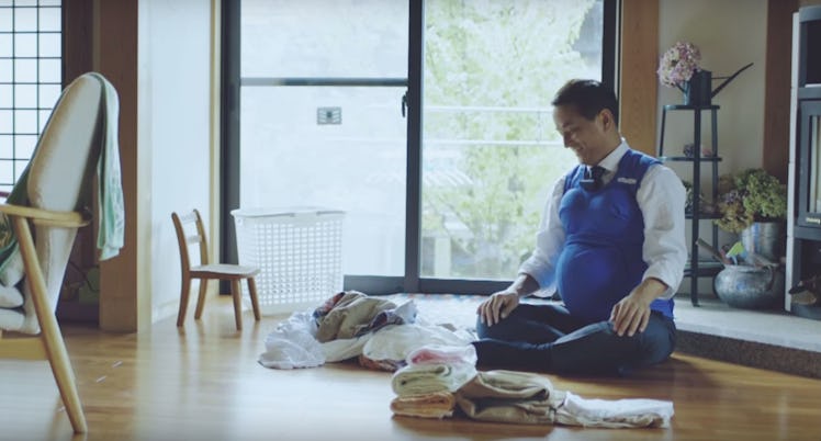 Japanese Governors Simulate Pregnancy