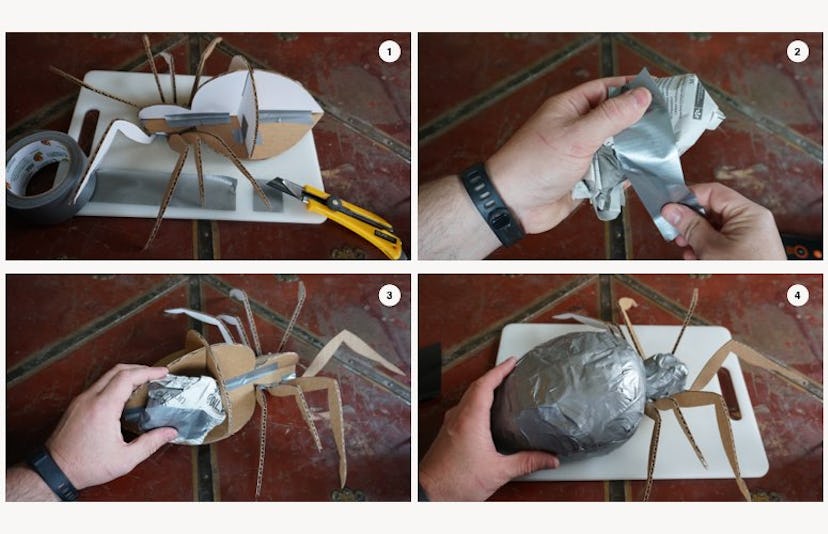 Todd Scott Duct Tape Spider Craft